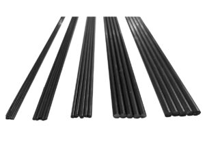 25-piece Variety Pack 12L14 Free Cutting Steel Round Rod, Cold Finished