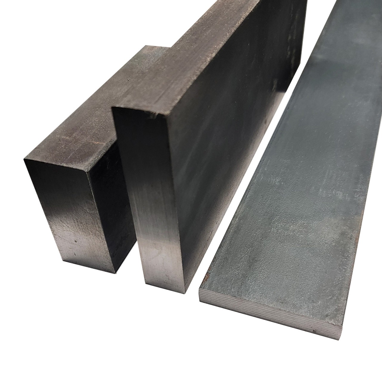 0.375" x 0.750" x 60", A36 Carbon Steel Flat Bar, Hot Rolled